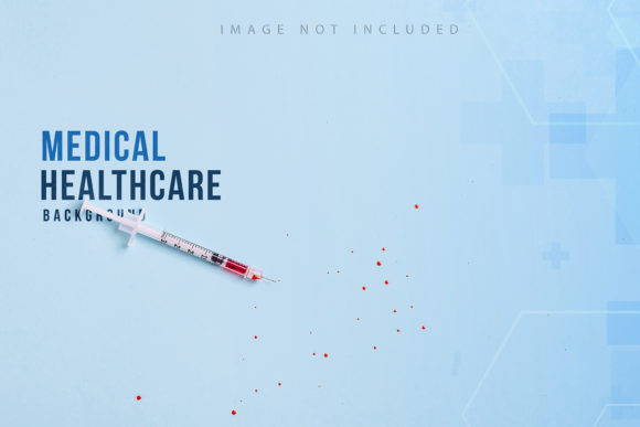 Evaluating the Medicine Mockup Background for Medical and Health Research Visuals
