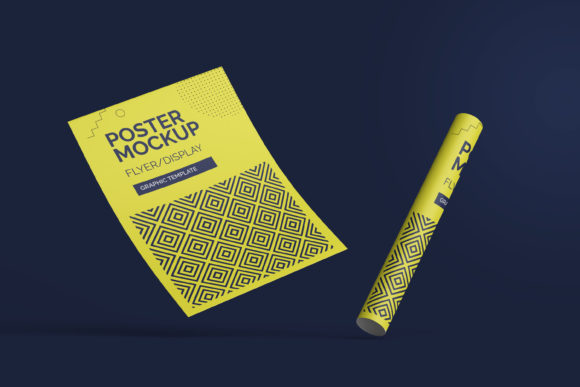 Poster Mockup for Professional Design