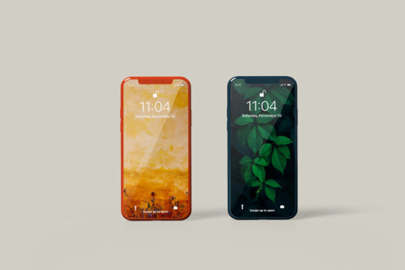 Realistic Smartphone Mockup: Elevate Your Design Portfolio with Professional 3D Displays