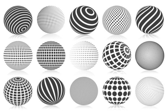 The Strategic Value of Dotted Halftone 3D Sphere Assets in Modern Digital Design